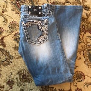 Women’s Miss Me Bootcut Jeans, size 28